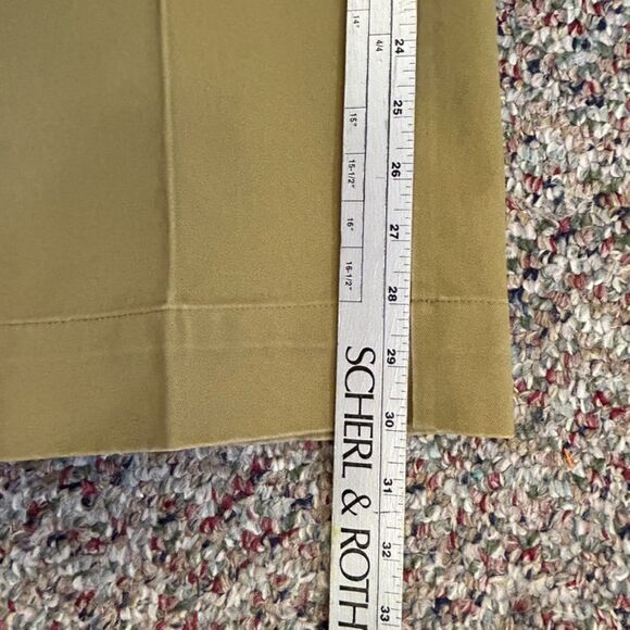 Orvis Deep Tan Ultimate Khaki Plain Front Pants Size 35 X 30 - Picture 11 of 12